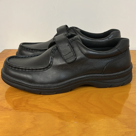 NEW Freeman Free Flex Men's Black Dress Casual Loafer Shoes NEW - Picture 6 of 15